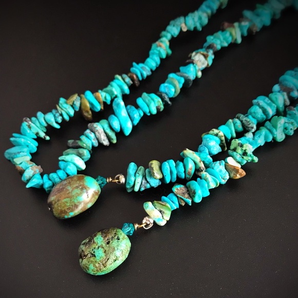 Unique Turquoise Necklace - Picture 5 of 7